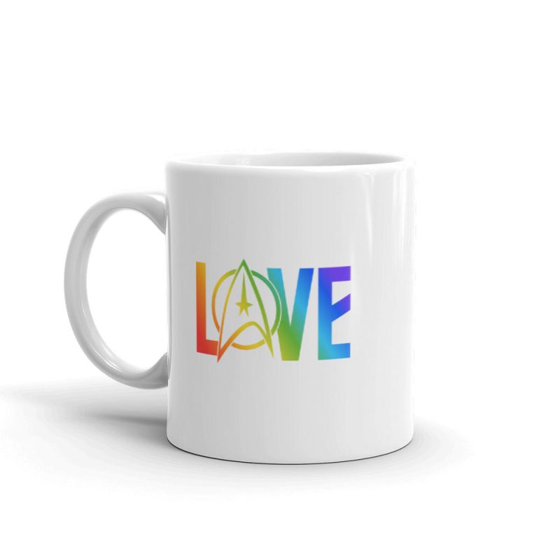 Star Trek: The Original Series Pride Love White Mug