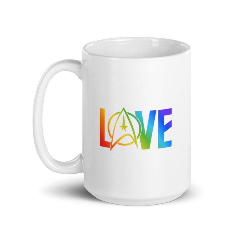 ST TOS LOVEH 15oz White Mug mockup Handle on Lef