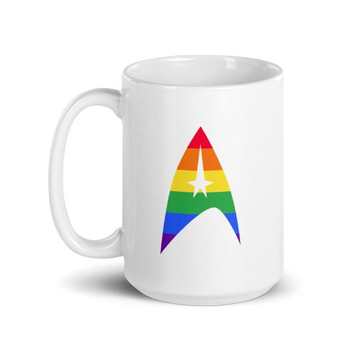 ST TOS PRIDEDH 15oz White Mug mockup Handle on Left