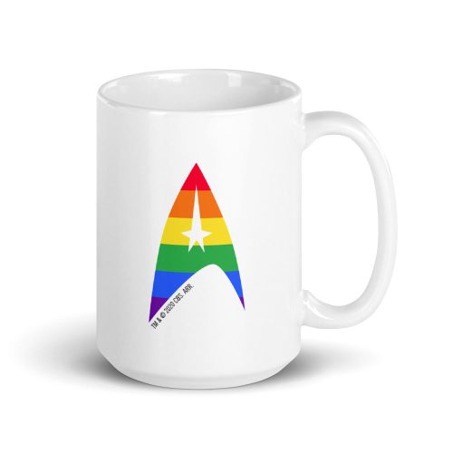 ST TOS PRIDEDH 15oz White Mug mockup Handle on Right