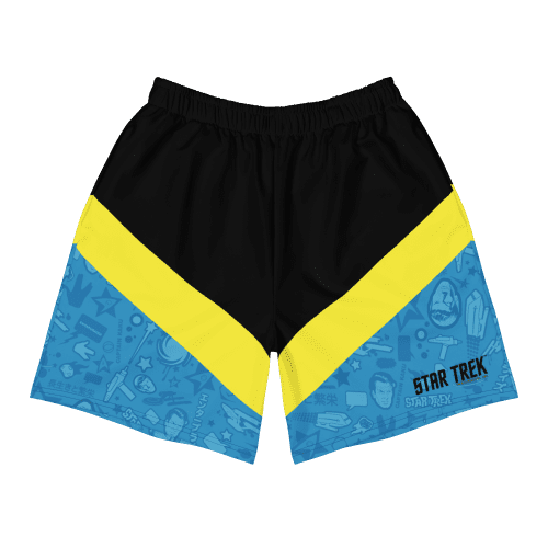 Star Trek: The Original Series TOS Pattern Athletic Shorts