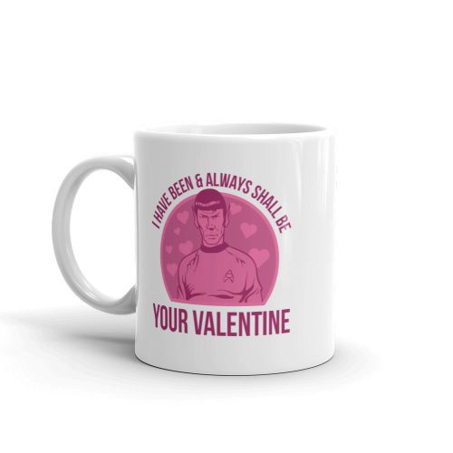 Star Trek: The Original Series Spock Valentine White Mug