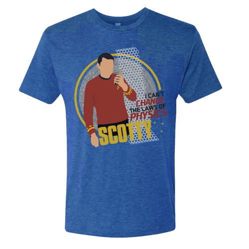 Star Trek: The Original Series Scotty Men's Tri-Blend T-Shirt