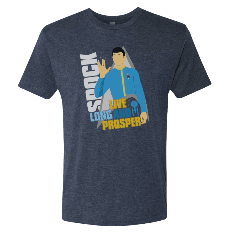 Star Trek: The Original Series Spock Men's Tri-Blend T-Shirt