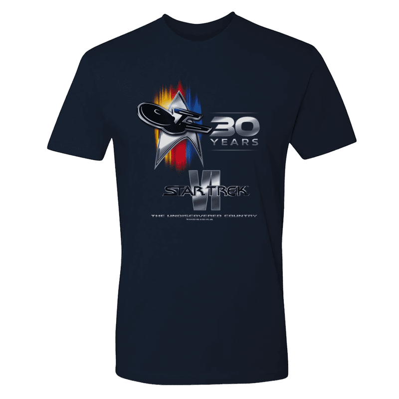 Star Trek VI: The Undiscovered Country 30th Anniversary Adult Short Sleeve T-Shirt