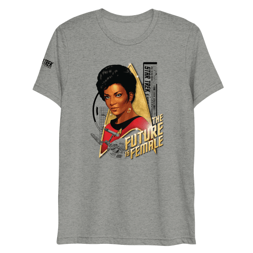 Star Trek: The Original Series Uhura The Future Is Female Unisex Tri-Blend T-Shirt