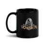 Star Trek: Voyager Gold 25 Logo Black Mug