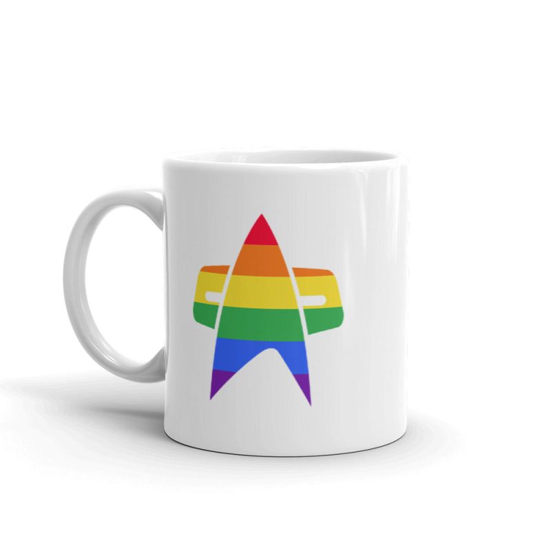 ST V PRIDEDH 11oz White Mug mockup Handle on Left