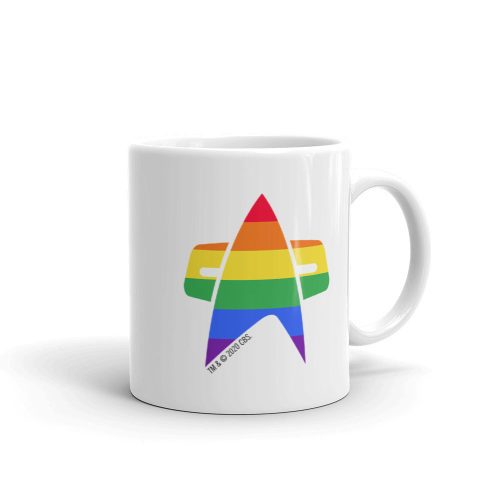 Star Trek: Voyager Pride Delta White Mug