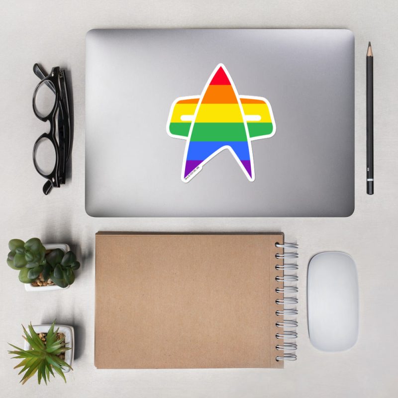 ST V PRIDEDH Die Cut Sticker Mockup Lifestyle 1