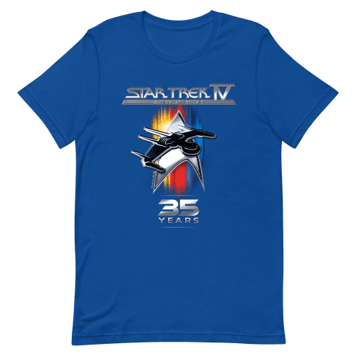 Star Trek IV: The Voyage Home 35th Anniversary Adult Short Sleeve T-Shirt