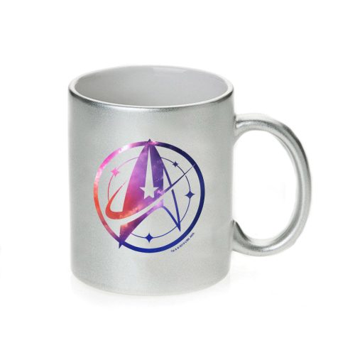 Star Trek: Discovery Universe Logo Silver Metallic 11 oz Mug