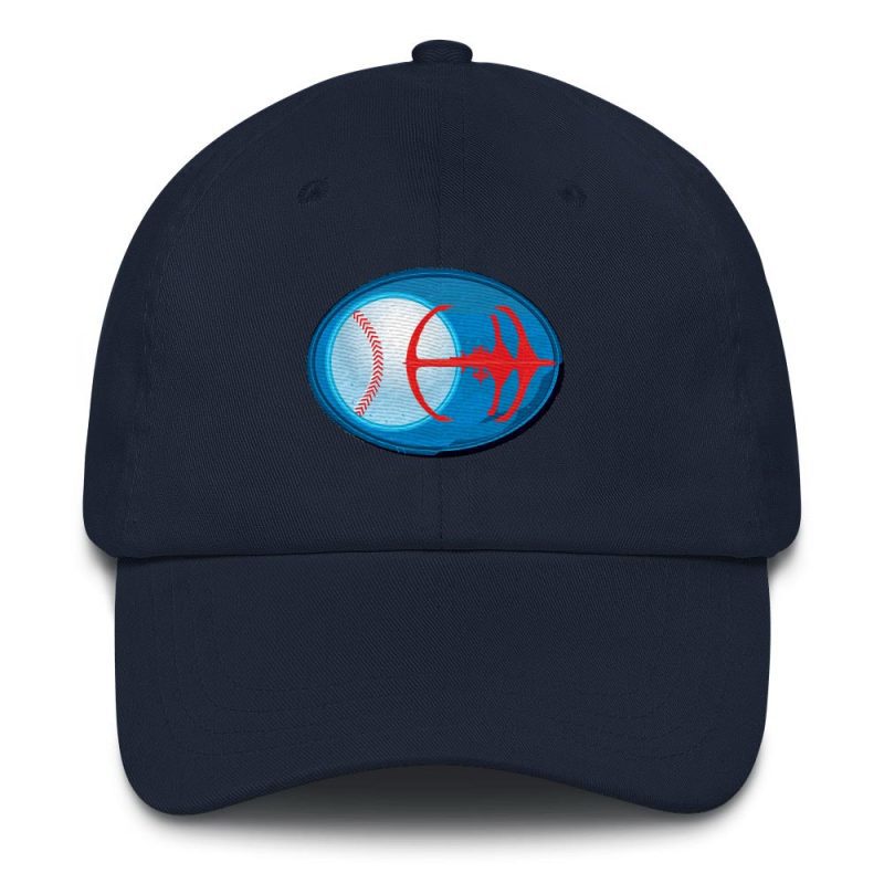 StarTrek DeepSpace9 NineNinersLogo EmbrorieredHat Mockup Navy