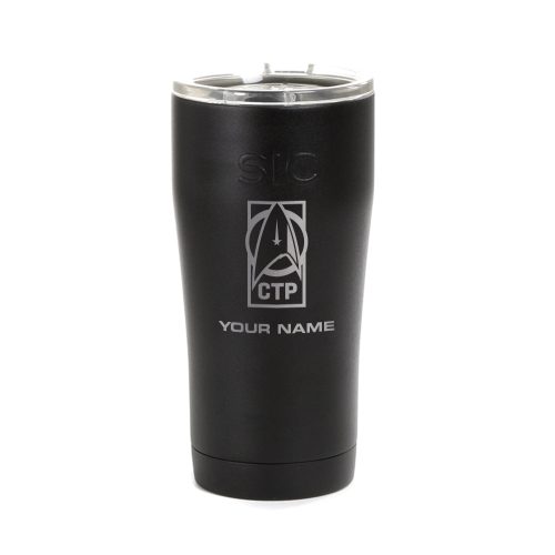 StarTrek Dicovery Personalized CTP SIC 20ozTumbler Mockup Black