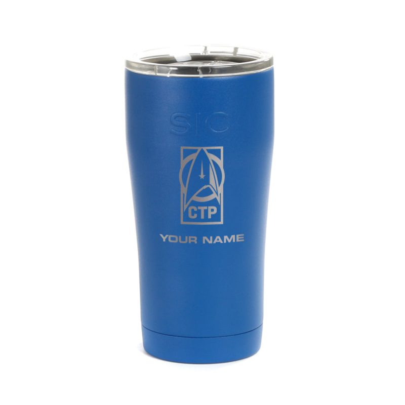 StarTrek Dicovery Personalized CTP SIC 20ozTumbler Mockup Royal