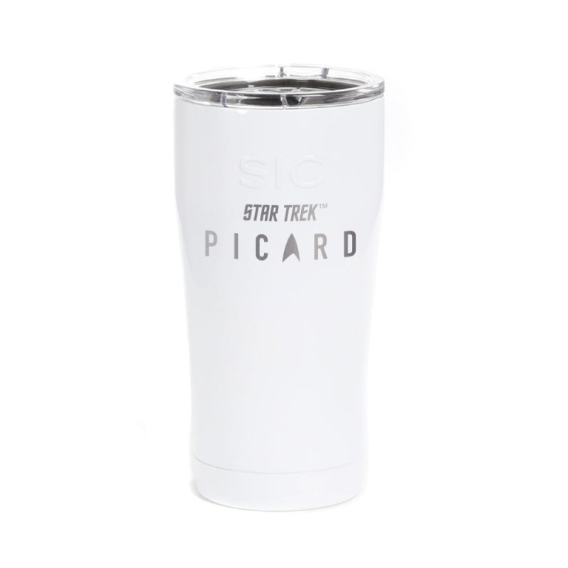 StarTrek Picard Logo SIC 20ozTumbler Mockup White