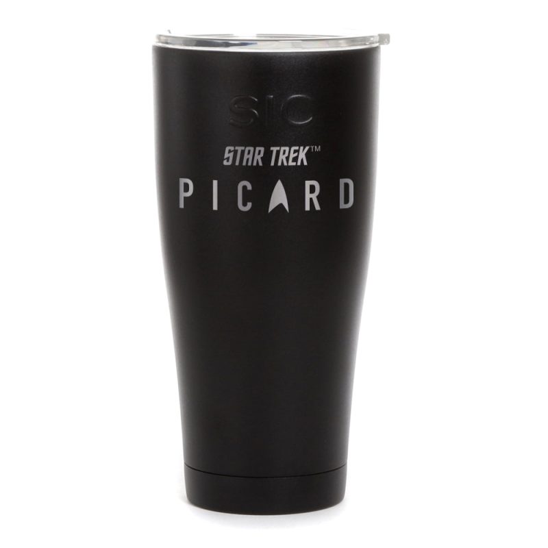 StarTrek Picard Logo SIC 30ozTumbler Mockup Black