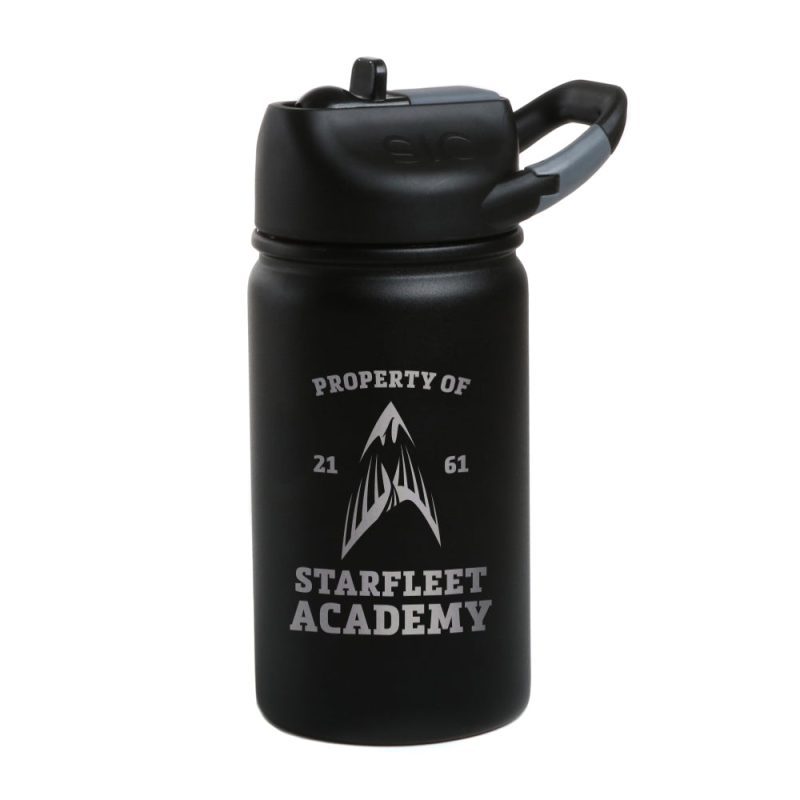 StarTrek StarfleetAcademy FlyingPhoenix SIC LIL 12ozBottle Mockup Black FullBottle