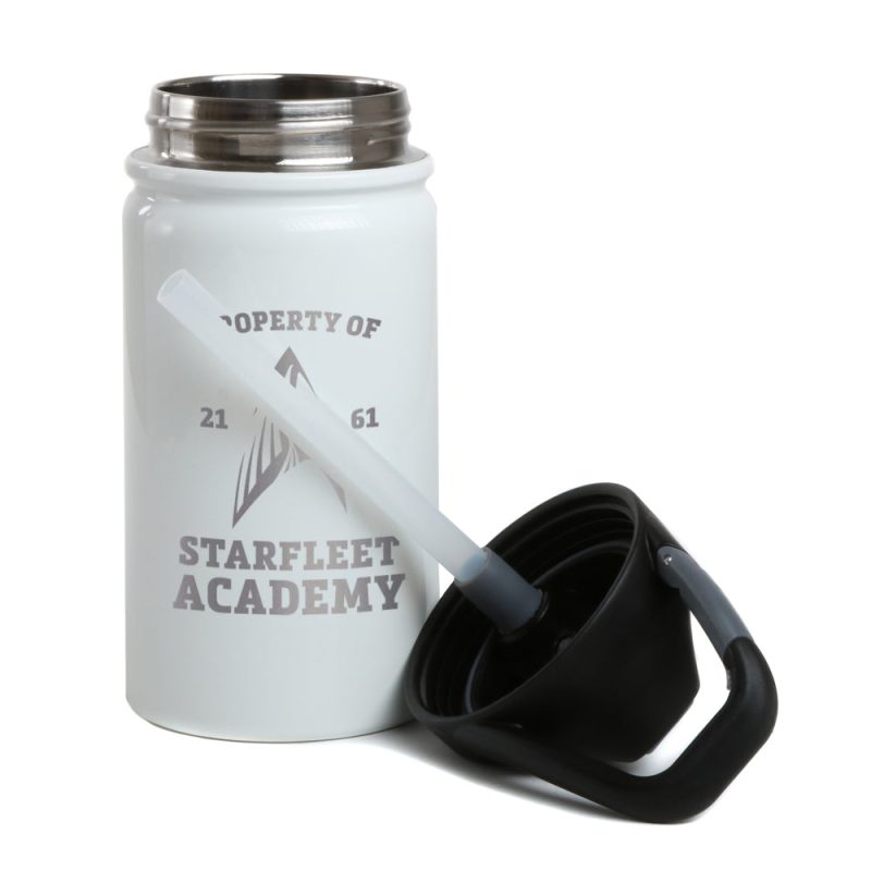 StarTrek StarfleetAcademy FlyingPhoenix SIC LIL 12ozBottle Mockup White TopOff