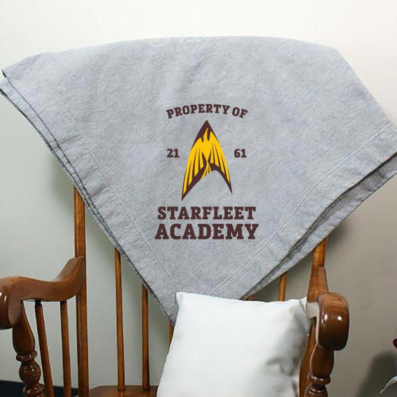 StarTrek StarfleetAcademy FlyingPhoenixDelta Stadium Blanket Mockup