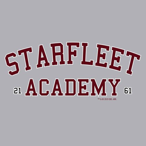 StarTrek StarfleetAcademy Varsity Womens ShortSleeve Tshirt RO