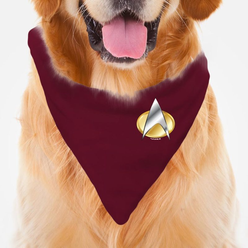 StarTrek TNG Command Pet Bandana Mockup RO