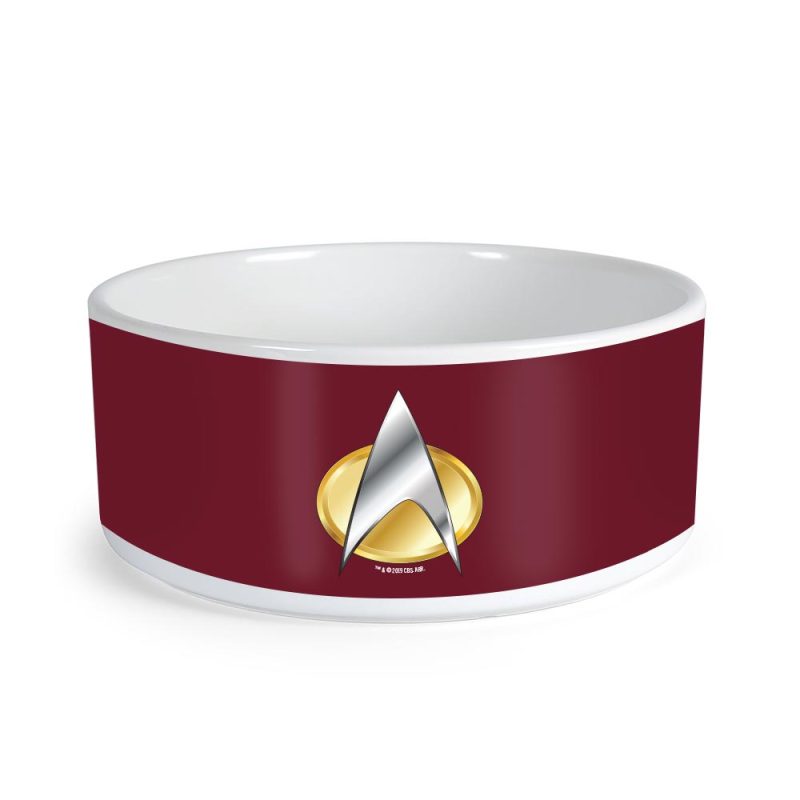 StarTrek TNG Command Pet Bowl Mockup