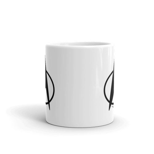 StarTrek TNG Delta 11oz White Mug mockup Front