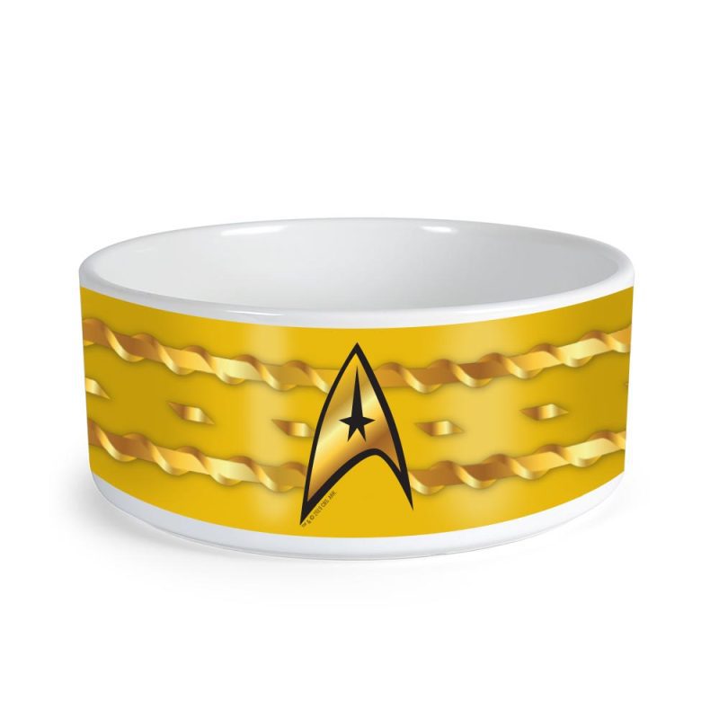 StarTrek TOS Command Pet Bowl Mockup