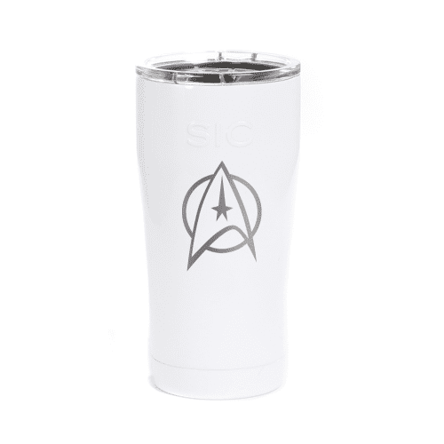 StarTrek TOS Delta SIC 20ozTumbler Mockup White