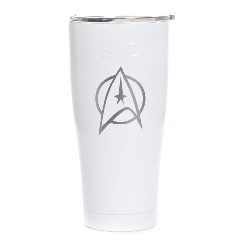 StarTrek TOS Delta SIC 30ozTumbler Mockup White