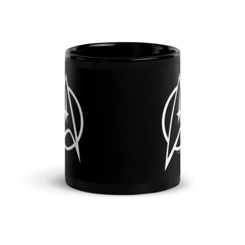 StarTrek TOS Delta 11oz Black Mug Mockup Front 1