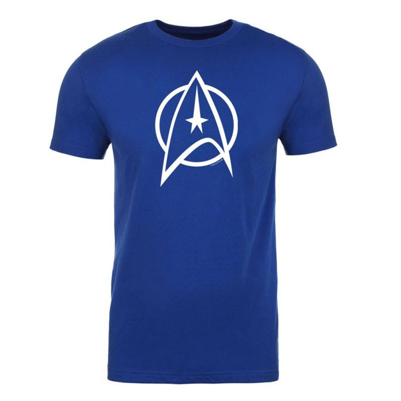 StarTrek TOS Delta Adult ShortSleeve Tshirt Mockup Royal