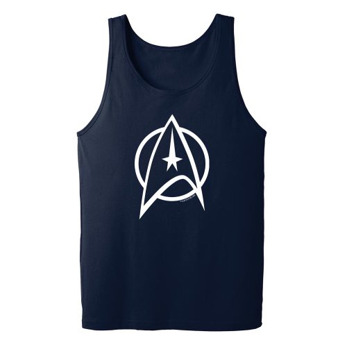 StarTrek TOS Delta Adult Tank Top Mockup Navy 1