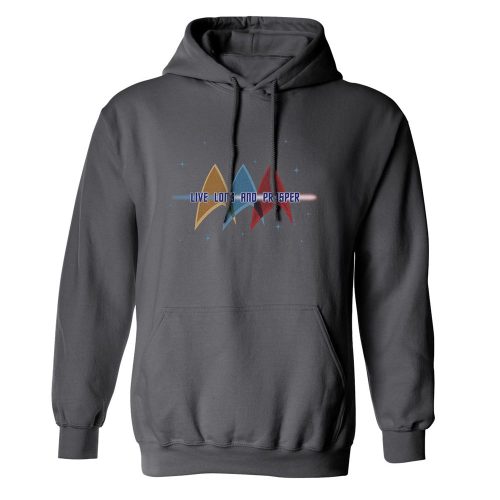 Star Trek: The Original Series Live Long and Prosper Deltas Fleece Hooded Sweatshirt