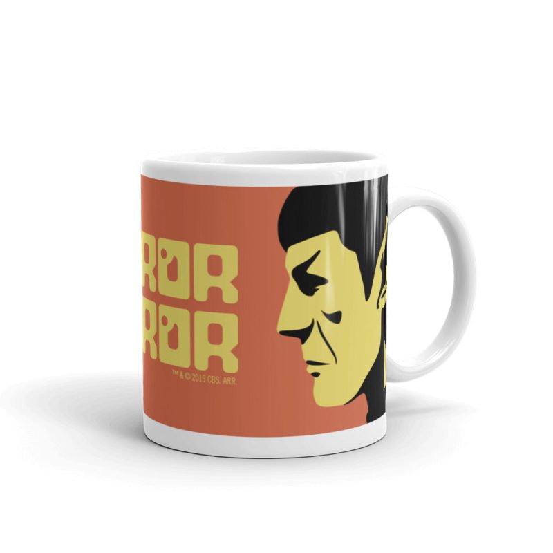 StarTrek TOS MirrorMirror 11oz White Mug mockup Handle on Right