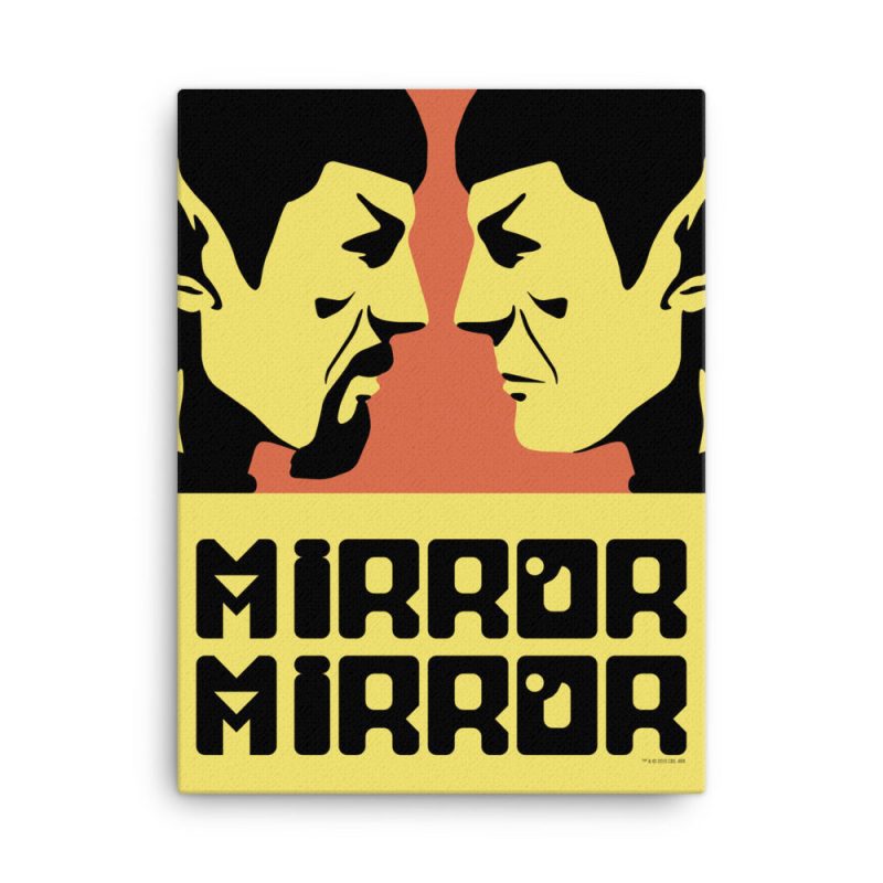 StarTrek TOS MirrorMirror Wrapped Canvas 18x24 Mockup