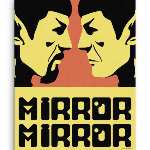 StarTrek TOS MirrorMirror Wrapped Canvas 18x24 RO