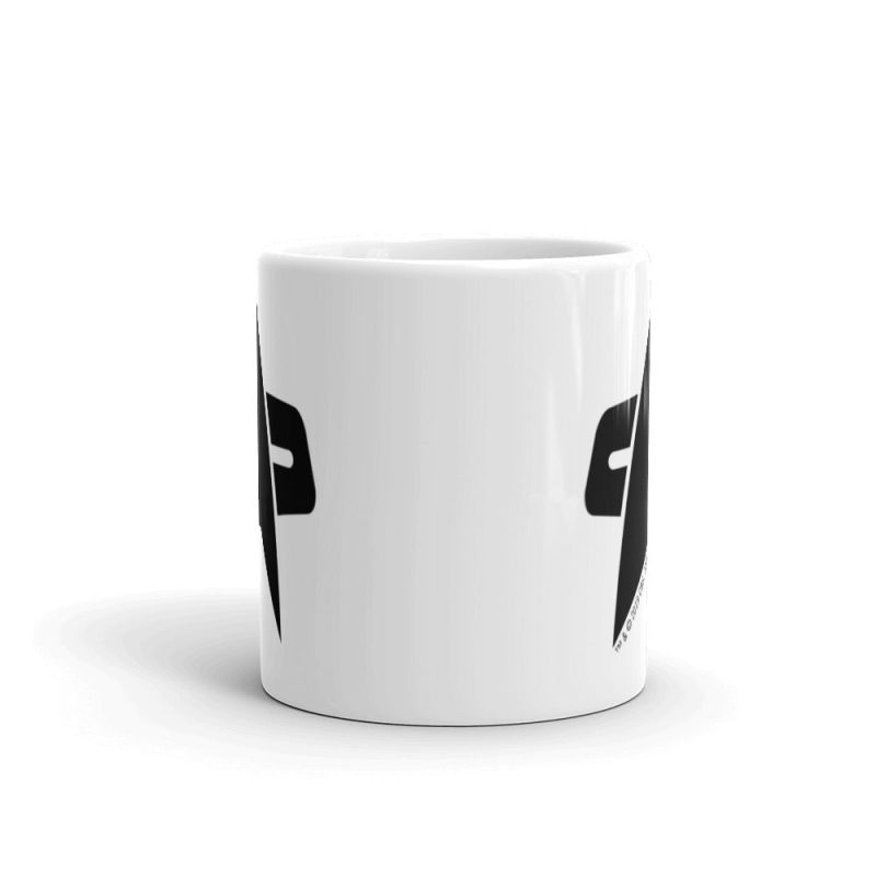 StarTrek Voyager Delta 11oz White Mug mockup Front