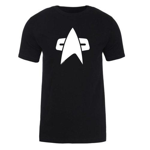 StarTrek Voyager Delta Adult ShortSleeve Tshirt Mockup Black 1