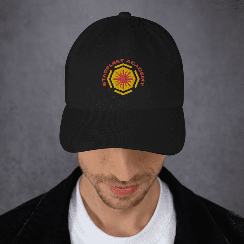 classic dad hat black front 6596fcdb72c1e