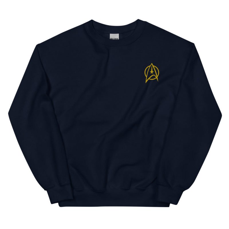 unisex crew neck sweatshirt navy front 667270c0943c2 navy