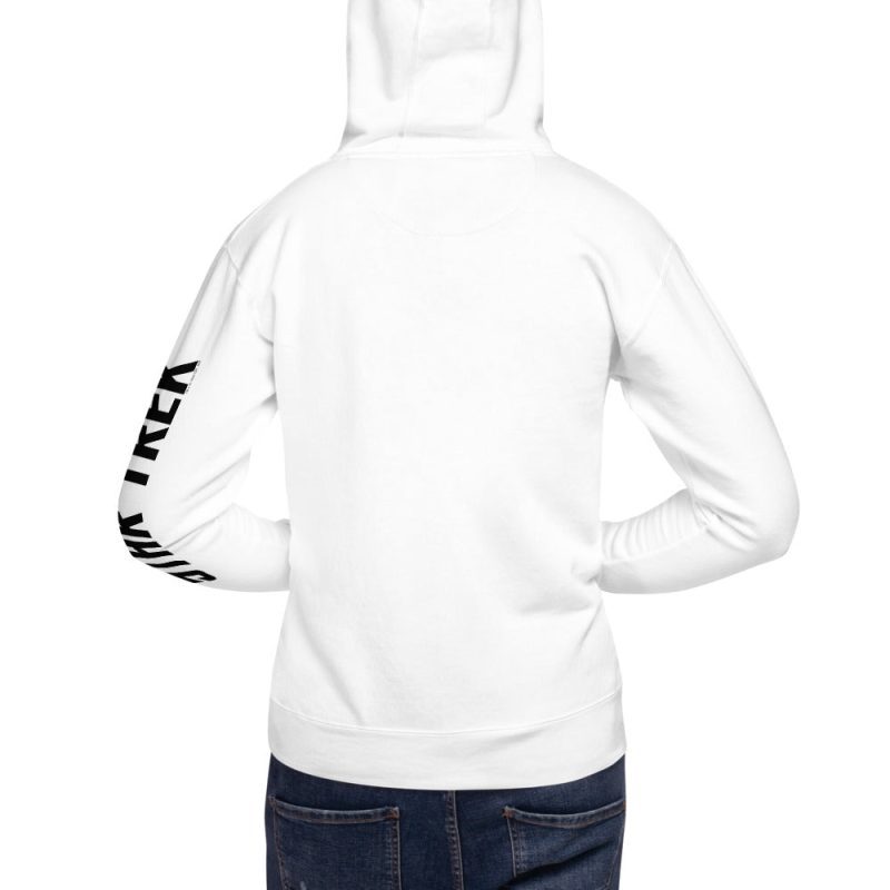 unisex premium hoodie white back 6660361911881