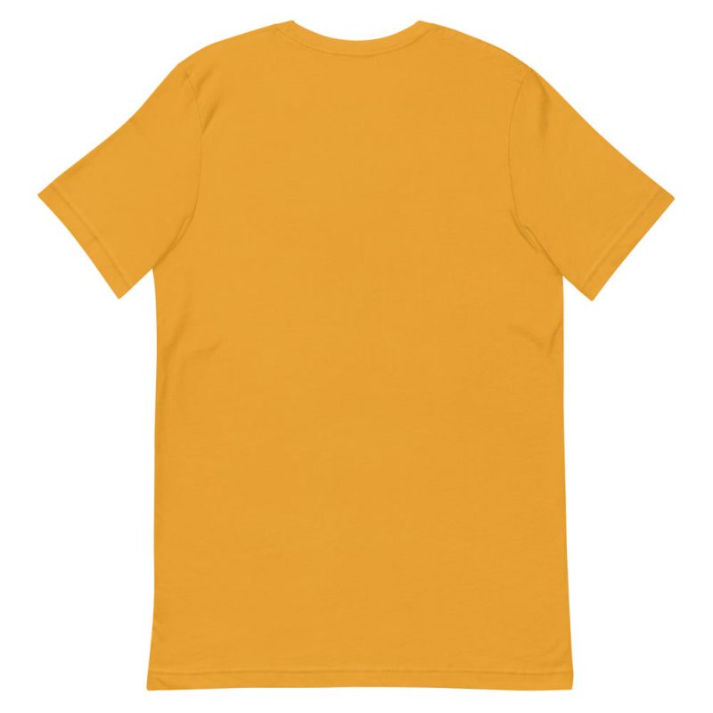 unisex staple t shirt mustard back 66d9d58fb4dcd mustard