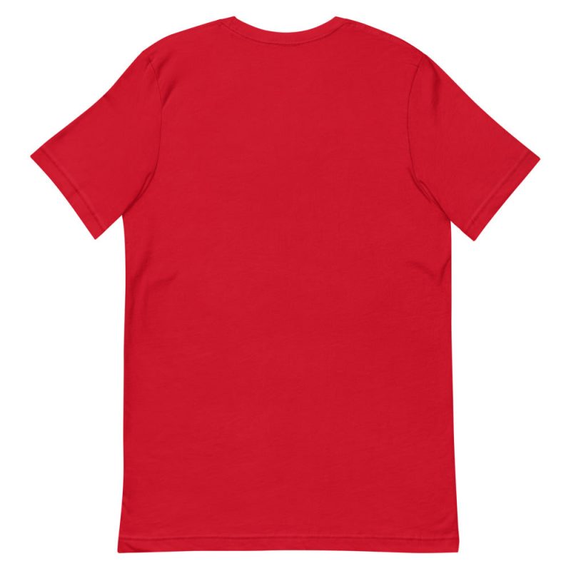 unisex staple t shirt red back 66d9d4c3467bd red